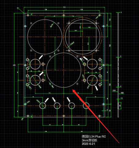 Update for the EL34 plus RC in progress / Neue Version des EL34 plus RC in Arbeit
