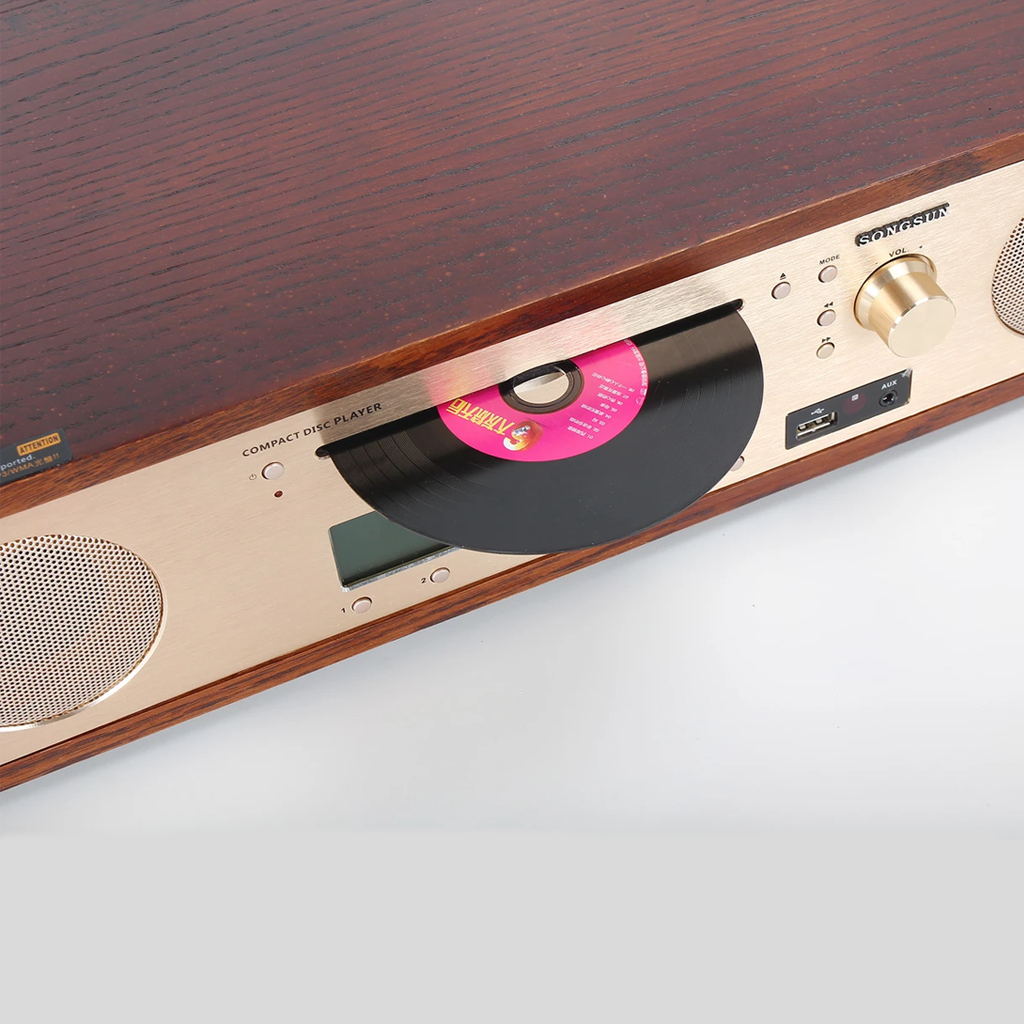 Compact Hifi System With Build In Speakers