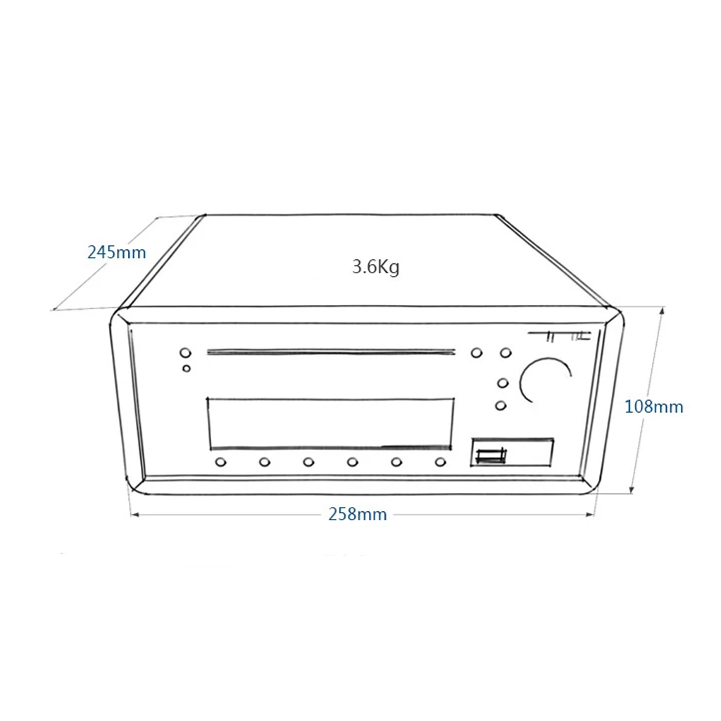 Compact Hifi System With/ Without Speakers