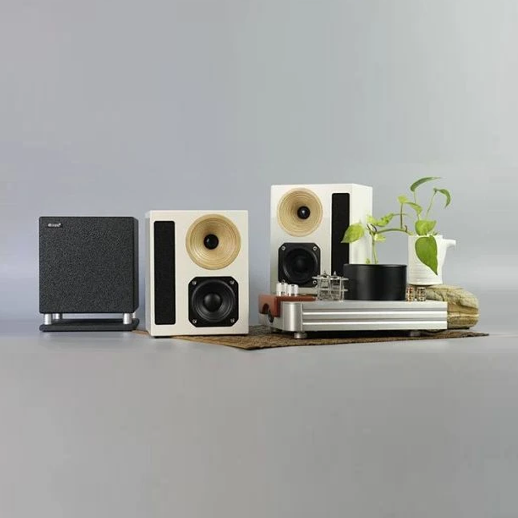 Qinpu A-6800 Mini Hybrid Amplifier + Speaker Sets