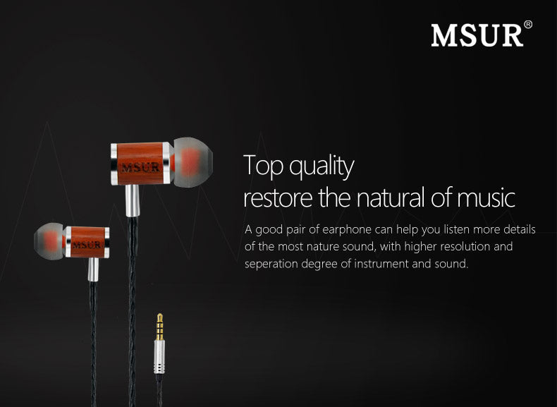 MSUR C210 In-Ear Headphone - DestinYAudio