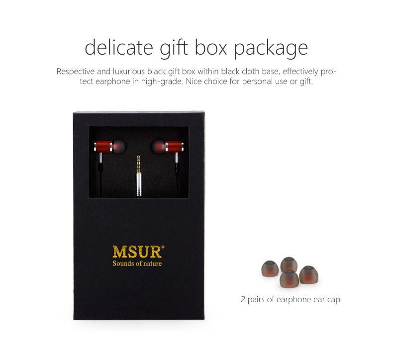 MSUR C210 In-Ear Headphone - DestinYAudio