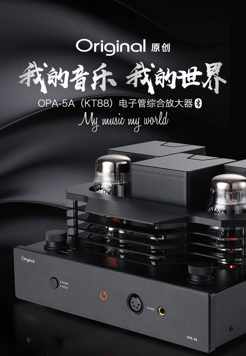Original OPA 5A - KT88 Single Ended Tube Amplifier - DestinYAudio