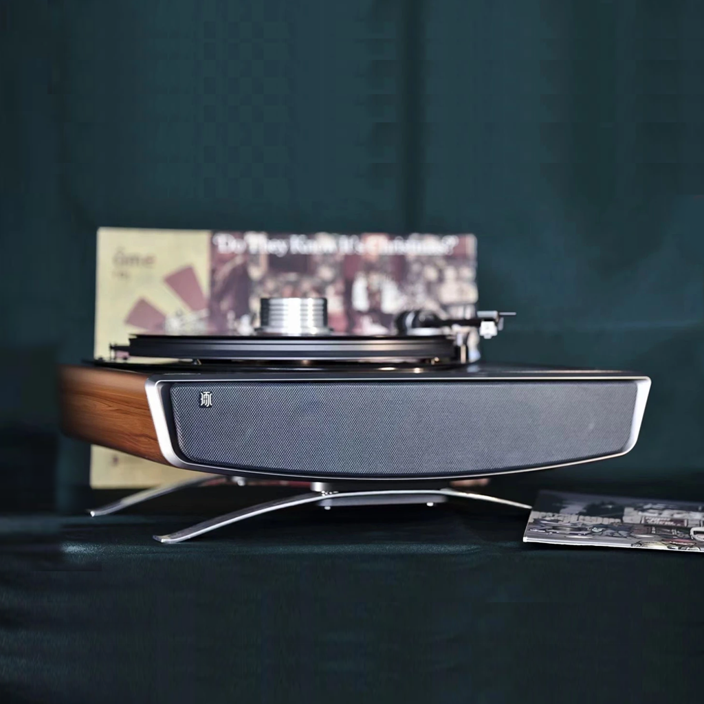 Compact All In One Record Player