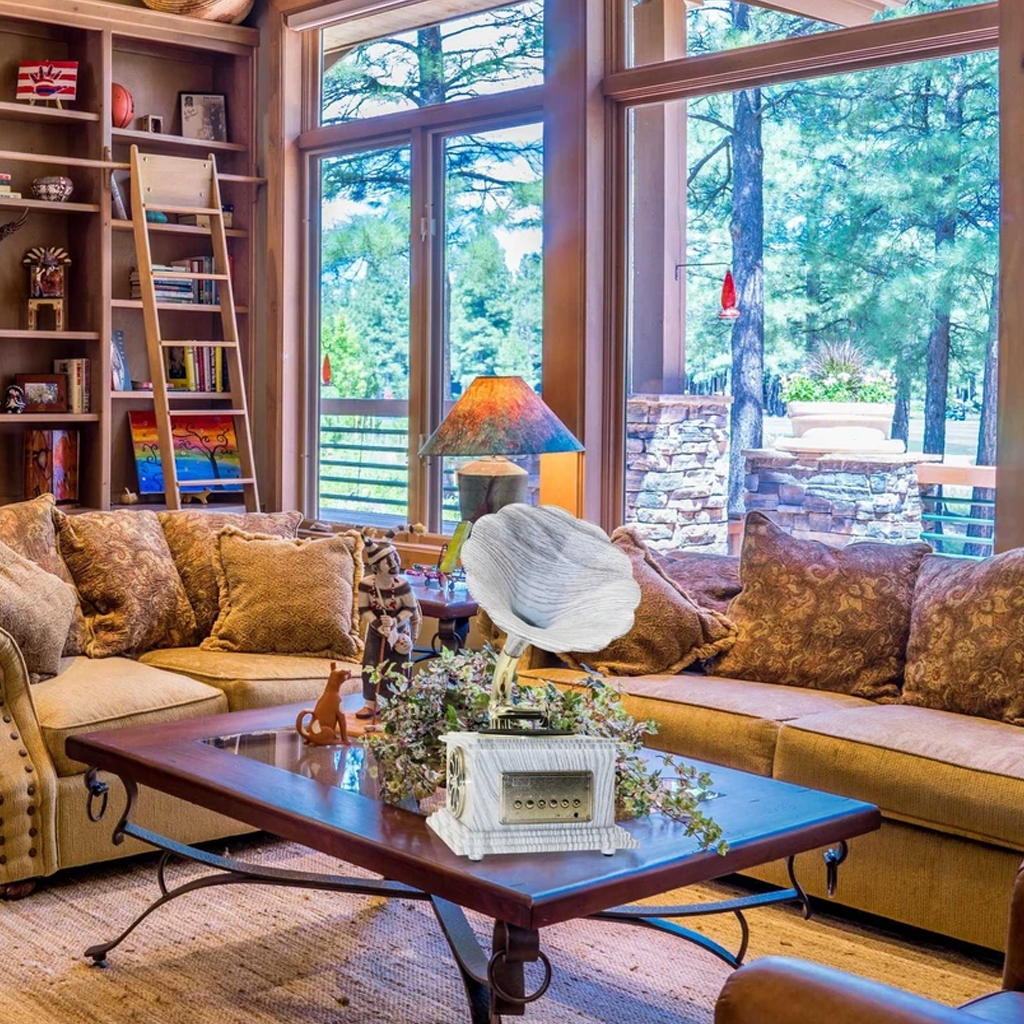 High Quality USB + Bluetooth Player in Phonograph Design