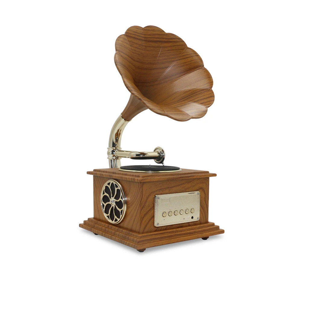 High Quality USB + Bluetooth Player in Phonograph Design