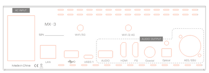 Jing Feng DestinY MX-3 Music Player and Streamer
