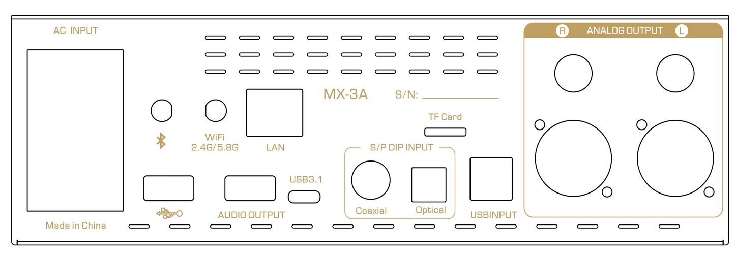 Jing Feng DestinY MX-3A Pro Music Player and Streamer