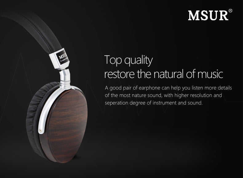 MSUR N350 On-Ear Headphone - DestinYAudio