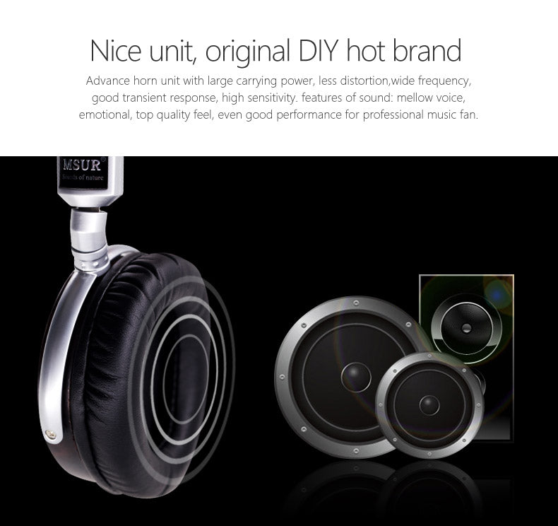 MSUR N350 On-Ear Headphone - DestinYAudio