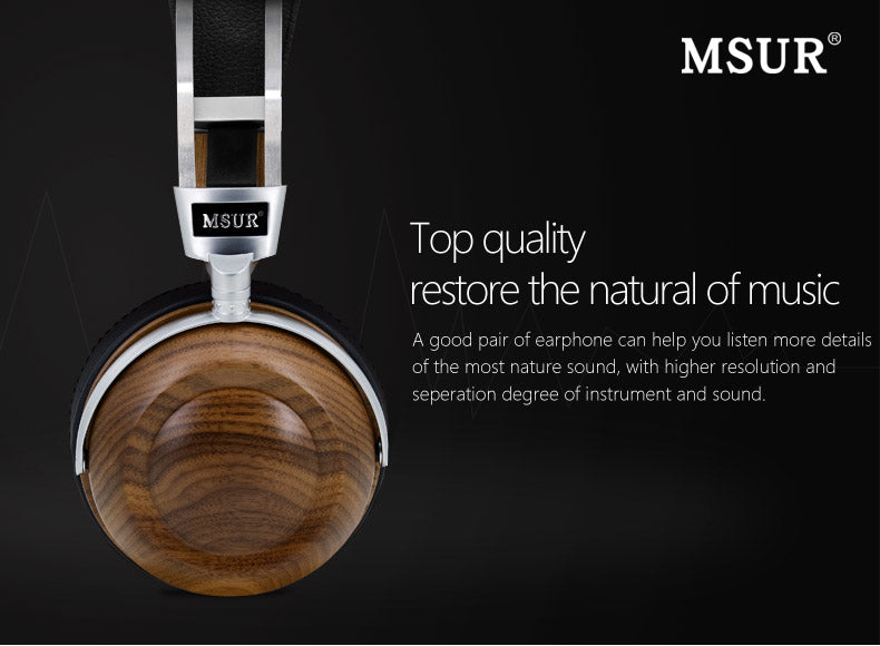 MSUR N550 Over-Ear Headphone - DestinYAudio