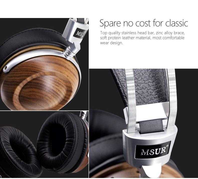 MSUR N550 Over-Ear Headphone - DestinYAudio