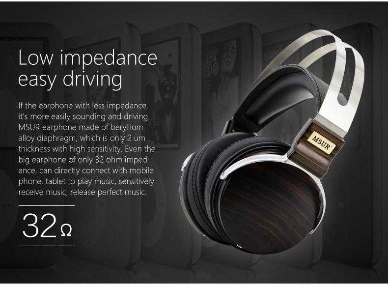 MSUR M650 Over-Ear Headphone - DestinYAudio